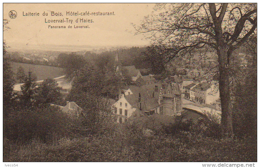 Loverval Try D'Haies  " Laiterie Du Bois " Hôtel, Café, Restaurant  Panorama - Gerpinnes