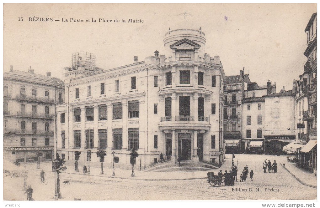 16e CORPS D'ARMEE / HOPITAL TEMPORAIRE N° 38 / 26 OCT 16 / BEZIERS Sur CP BEZIERS - Guerre De 1914-18