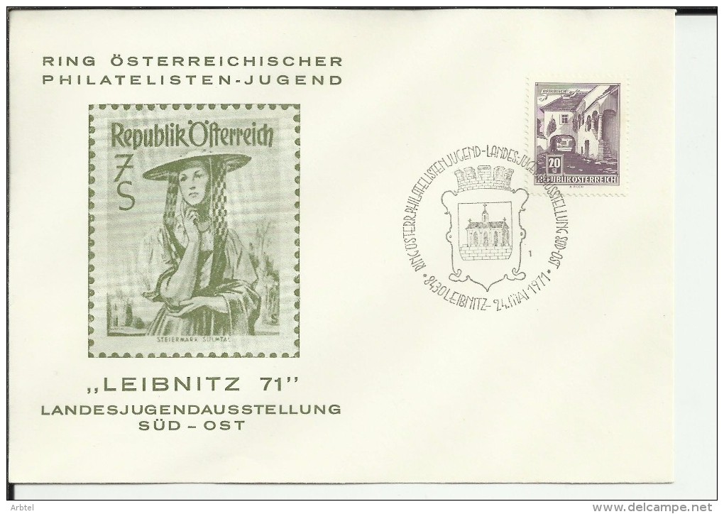 AUSTRIA LEIBNITZ 1971 MAT ESCUDO - Otros & Sin Clasificación