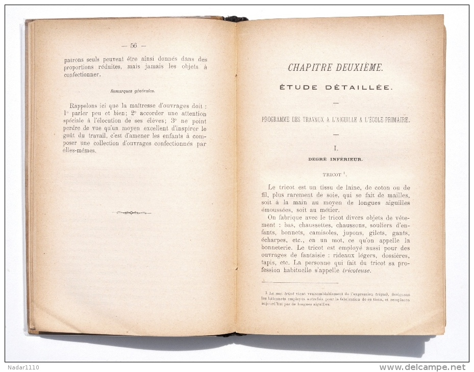 Couture / Mode / RARE Et SUPERBE : GUIDE PRATIQUE Des TRAVAUX à L'AIGUILLE - Edition 1893 - Mode