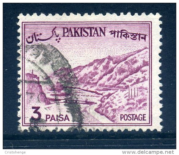 Pakistan 1961-63 Definitives - 3p Value Used - Pakistan