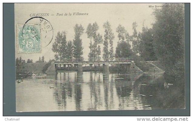 Jura  - Chaussin  -  Pont De La Villeneuve - Andere & Zonder Classificatie