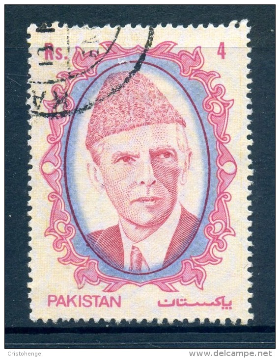 Pakistan 1989 Mohammed Ali Jinnah - 4r Value Used - Pakistan