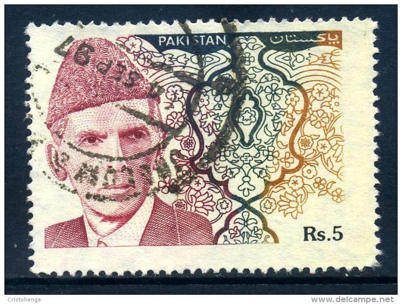 Pakistan 1994 Mohammed Ali Jinnah - 5r Value Used - Pakistan