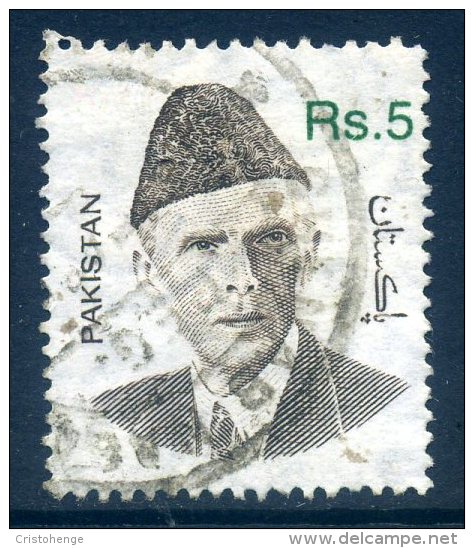 Pakistan 1998 Mohammed Ali Jinnah - 5r Value Used - Pakistan