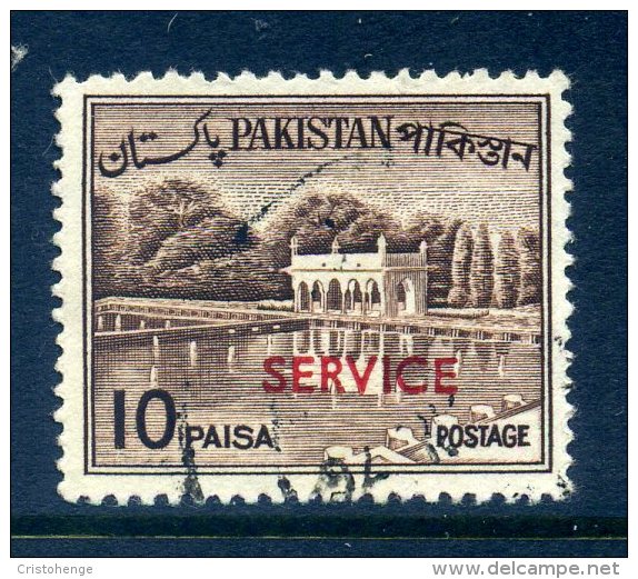 Pakistan 1961-63 SERVICE Overprints - 10p Value Used - Pakistan