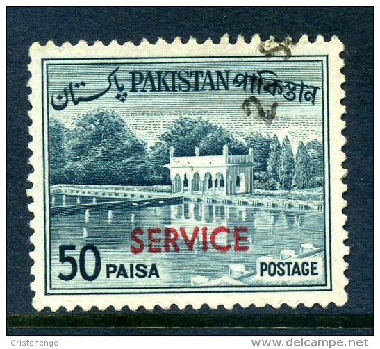 Pakistan 1961-63 SERVICE Overprints - 50p Value Used - Pakistan