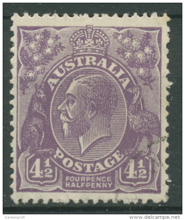 Australien 1928 König Georg V. 77 II Die II Gestempelt - Used Stamps