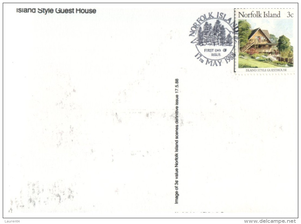 (815) Norfolk Island Postcard  (with Stamp And Postmark) - Norfolk Island