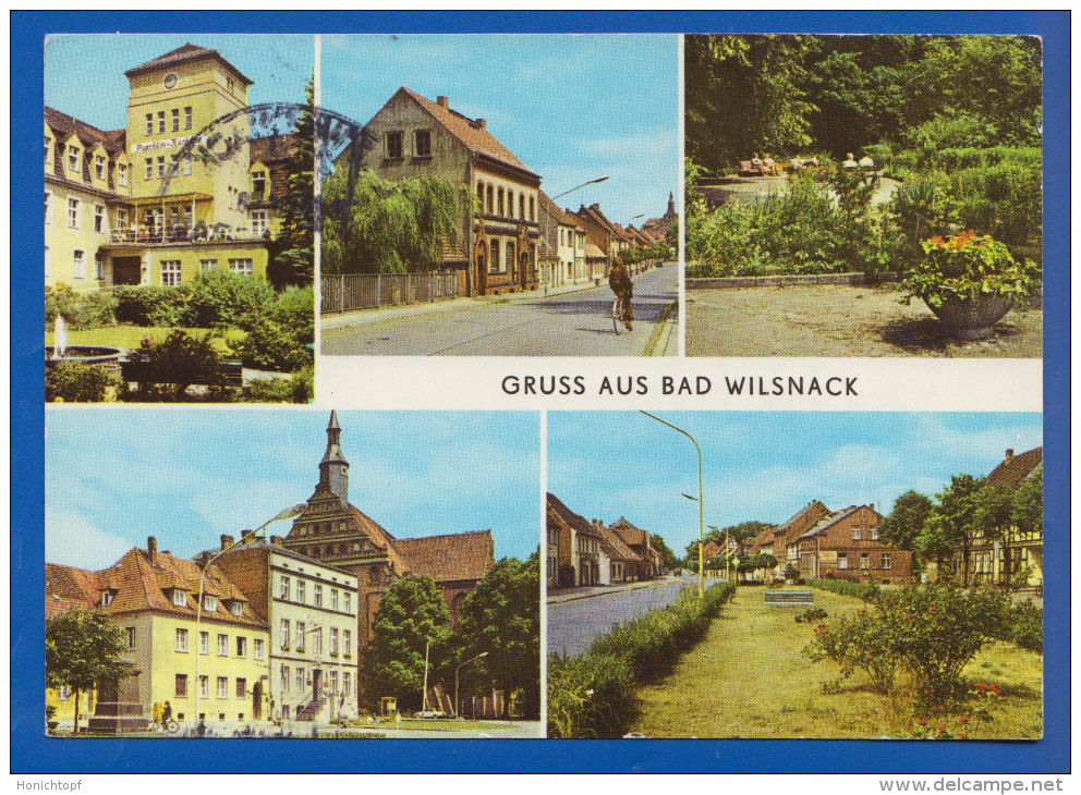 Deutschland; Bad Wilsnack; Multivuekarte Mit Ernst Thälmann Strasse; Bild3 - Bad Wilsnack