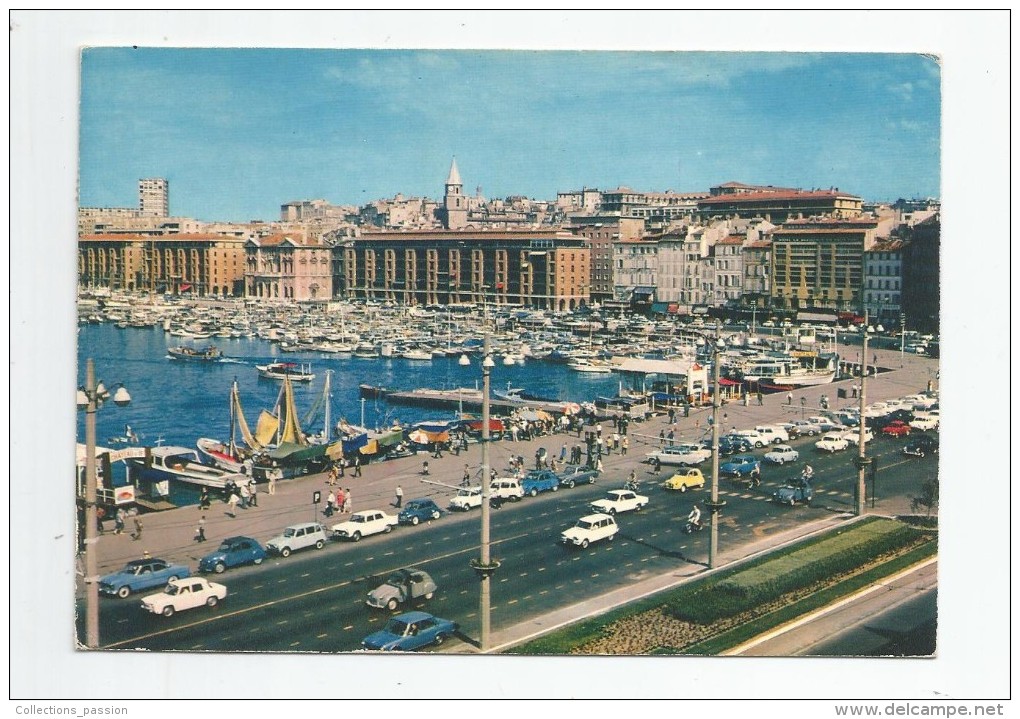 Cp , Automobiles , Citroen 2 CV... , 13 , MARSEILLE , Voyagée 1977 , Ed : Combier 000.0005 - Bus & Autocars