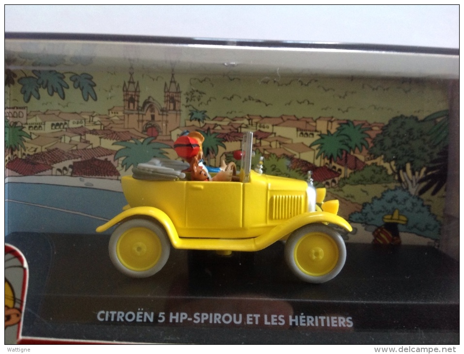 VOITURE SPIROU ET FANTASIO - CITROËN 5 HP - SPIROU ET LES HERITIERS - Autres & Non Classés