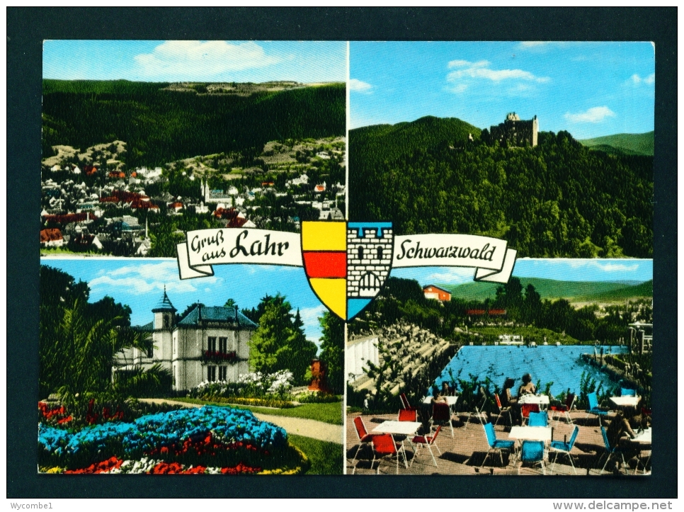 GERMANY  -  Lahr  Multi View  Used Postcard As Scans - Lahr