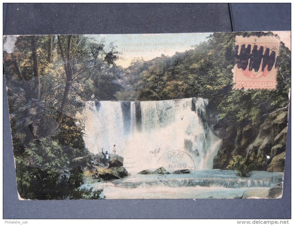 CUBA- CARTE POSTALE DE LEQUEITO POUR LA FRANCE  1920     A VOIR  LOT P3740 - Brieven En Documenten