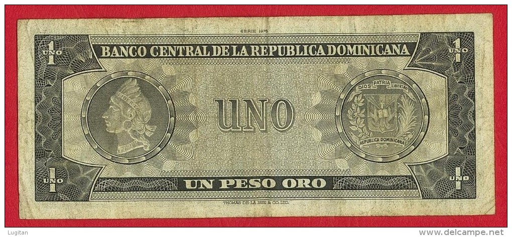 REPUBBLICA DOMINICANA 1 PESO ORO CIRCOLATO - #Z832767Z - TIPO DUARTE - CIRCOLATO - Repubblica Dominicana