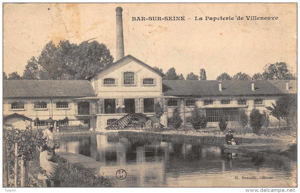 BAR-SUR-SEINE  -  La Papeterie De Villeneuve - Bar-sur-Seine