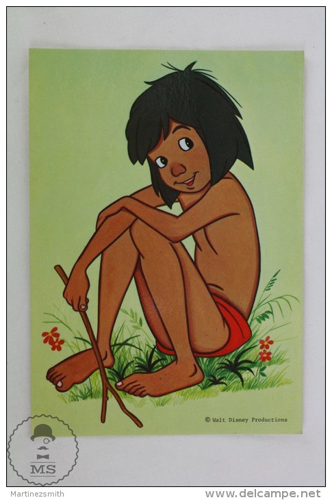 Walt Disney Character Postcard - Jungle Book Mowgli - Otros & Sin Clasificación