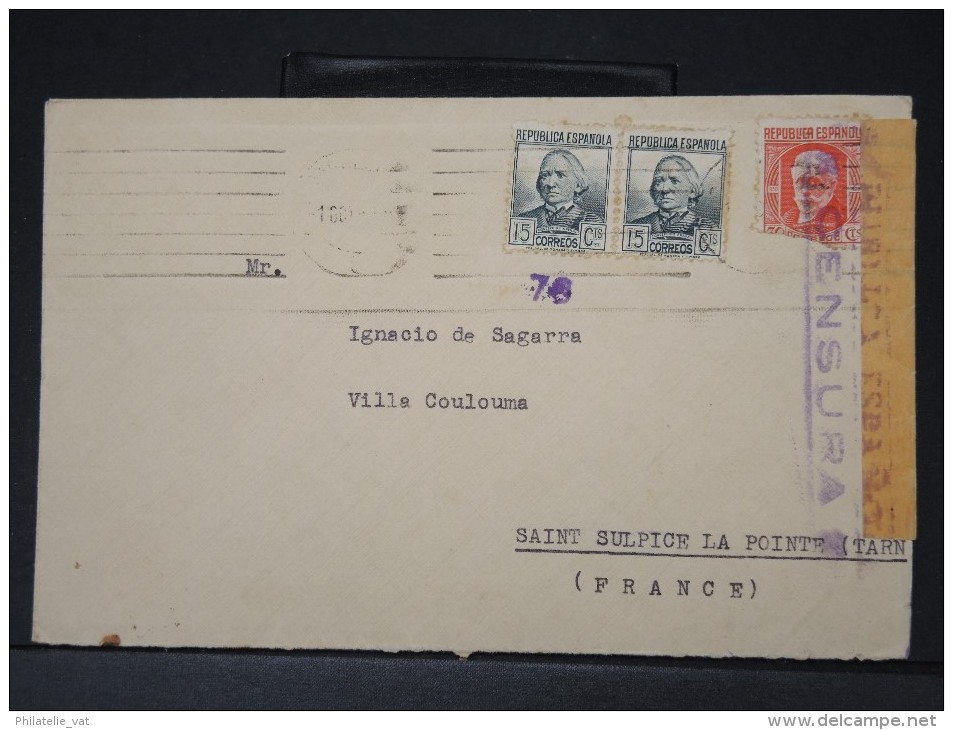 ESPAGNE- DETAILLONS COLLECTION CENSURES ESPAGNOLES  A  VOIR LOT P3774 - Republicans Censor Marks