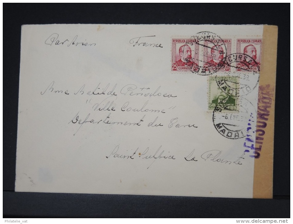 ESPAGNE- DETAILLONS COLLECTION CENSURES ESPAGNOLES  A  VOIR LOT P3775 - Republicans Censor Marks