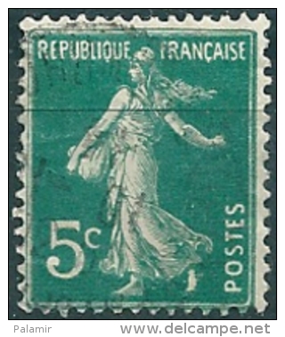 France - 1906/37 - Sower - 5c  Used- Scott#159 - Oblitérés