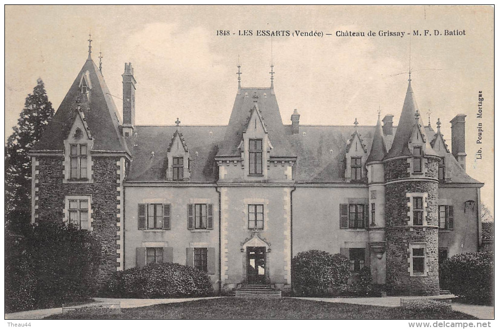 ¤¤  -   1848   -   LES ESSARTS    -   Chateau De Crissey   -   ¤¤ - Les Essarts