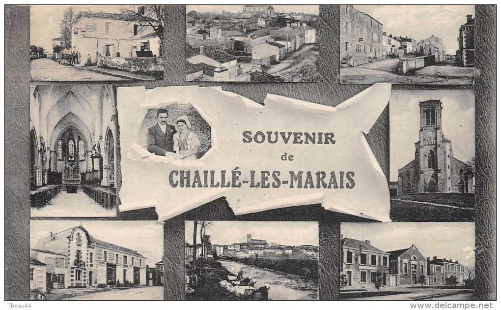 ¤¤  -    CHAILLE-les-MARAIS   -   Souvenir De .........   -  Multivues    -   ¤¤ - Chaille Les Marais