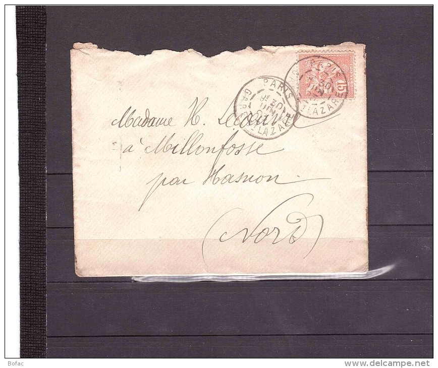Lettre Type   Mouchon *FRANCE*  324 - Lettres & Documents