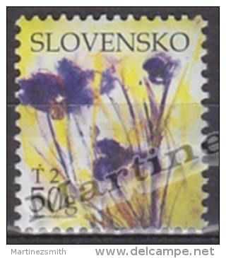 Slovakia - Slovaquie 2007 Yvert 478 Message Stamp, Flowers - MNH - Nuevos