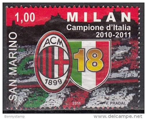San Marino, 2011 - €1,00 Milan -  Nr.2341 Usato° - Oblitérés