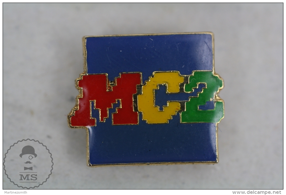 MC2 - Advertising Pin Badge #PLS - Medios De Comunicación