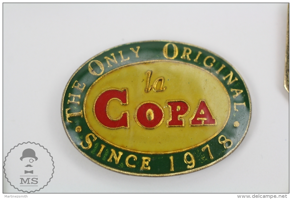 La Copa The Only Original Since 1978 - Advertising Pin Badges #PLS - Fútbol