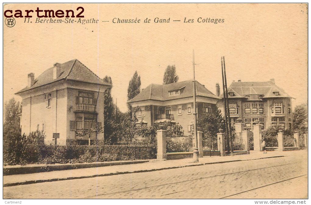 BERCHEM-STE AGATHE CHAUSSEE DE GAND LES COTTAGES - Andere & Zonder Classificatie