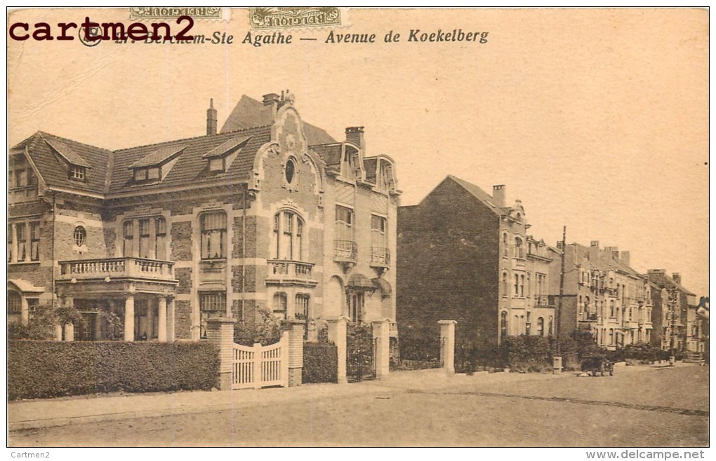 BERCHEM-STE AGATHE AVENUE DE KOEKELBERG - Andere & Zonder Classificatie