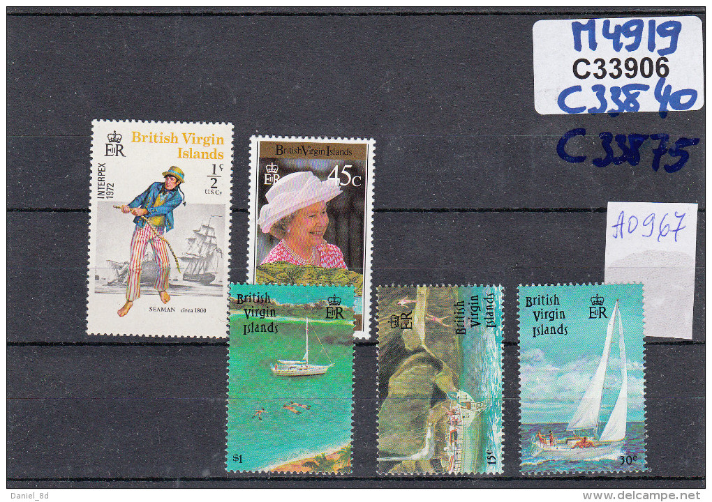 St. Vincent, Different Stamps, Boats,  MNH, A0967 - St.Vincent (...-1979)