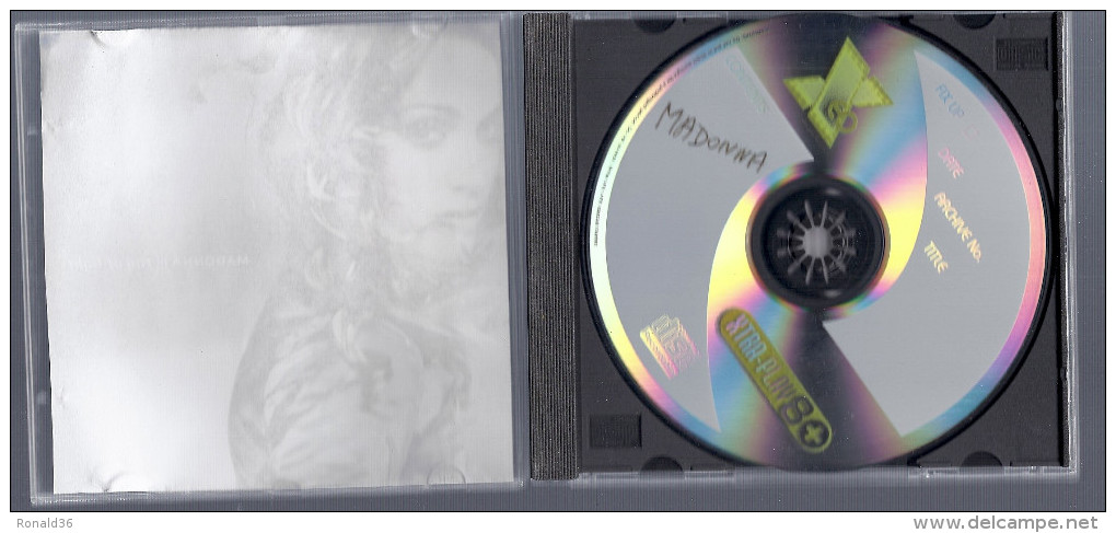 Disque CD MADONNA Ray Of Light Candy Parfume Girl Shanti Ashtange Frozen Mer Girl Little Star The Power Of Good Bye - Sonstige & Ohne Zuordnung