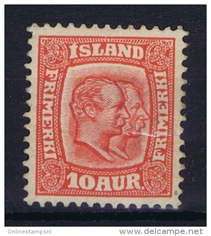 Iceland: 1907 Mi Nr 53 MH/* Fa 81 - Ongebruikt