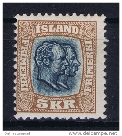 Iceland: 1907 Mi Nr 62 MH/* Fa 90 - Ungebraucht