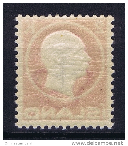 Iceland: 1912 Mi Nr  74  MNH/**  Fa Nr 119 - Unused Stamps