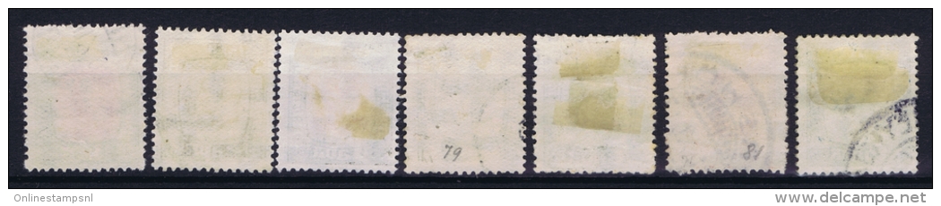 Iceland: 1915 Mi Nr 76 - 82 Used - Gebruikt