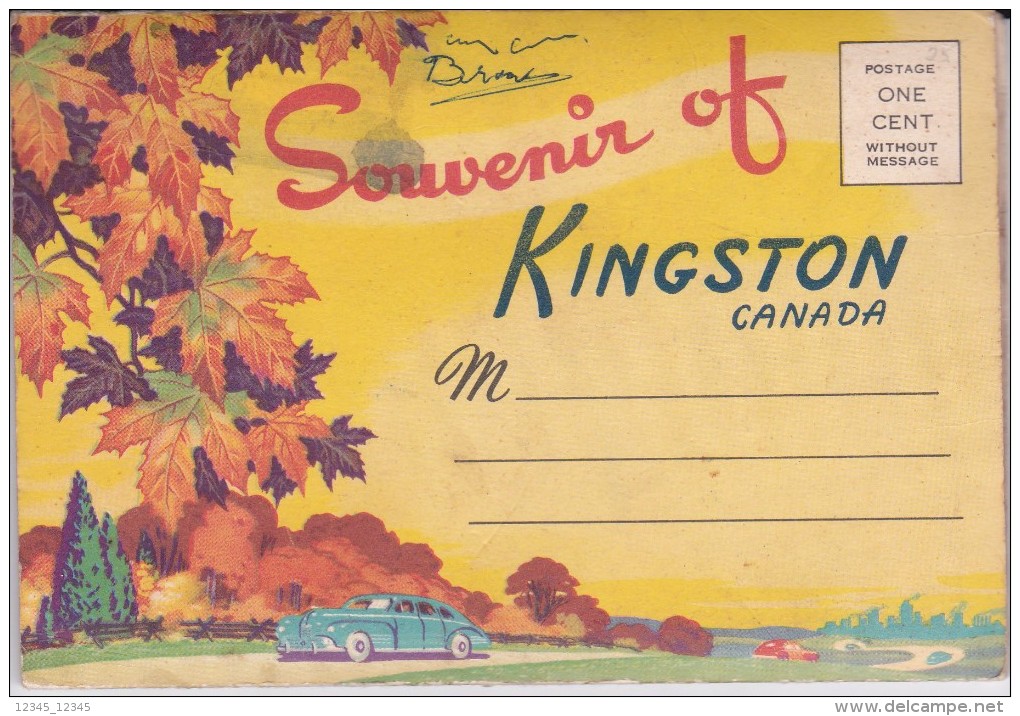 Kingston, Souvenir Folder - Kingston
