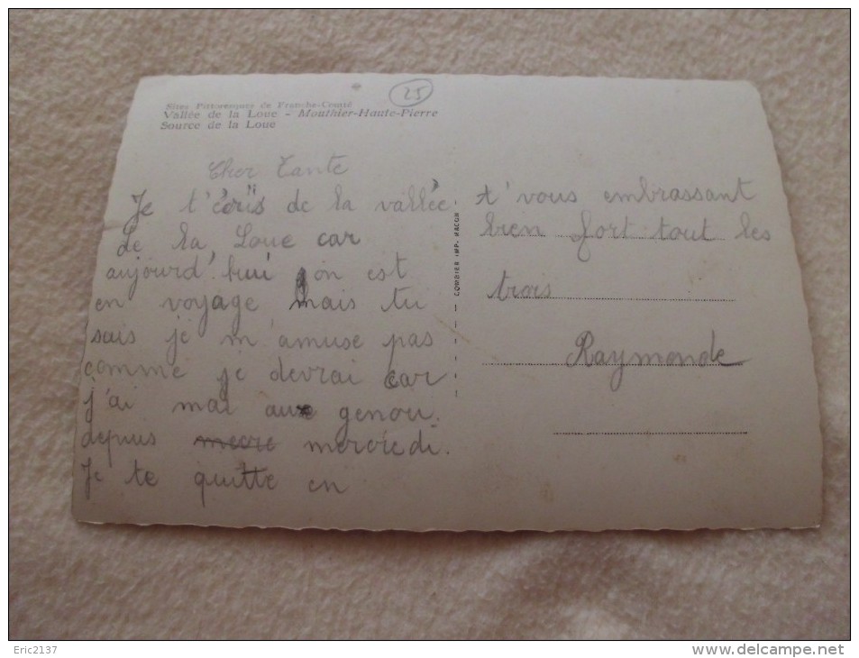 Vallée Et Source De La Loue - Vibraye