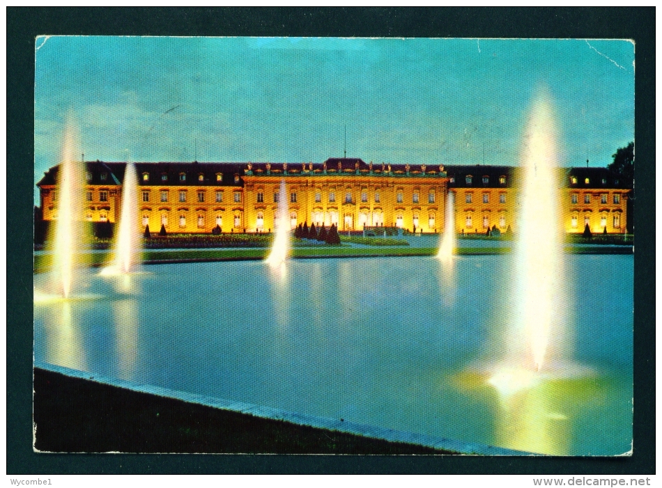 GERMANY  -  Schloss Ludwigsburg  Used Postcard As Scans - Ludwigsburg