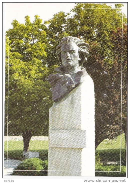 Moldova  Moldavie Moldawien ,  Pre-paid Postcard  , 2009 , Poet M.Eminescu ; Monument ; Criuleni ; FDC. - Moldova