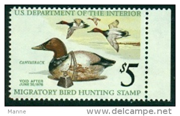 -USA-1975-"Bird Hunting Stamp" MNH (**) - Other & Unclassified