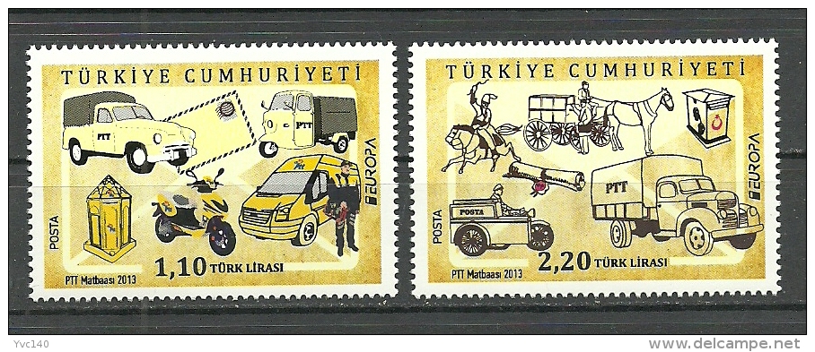 Turkey ; 2013 Europa CEPT - Unused Stamps