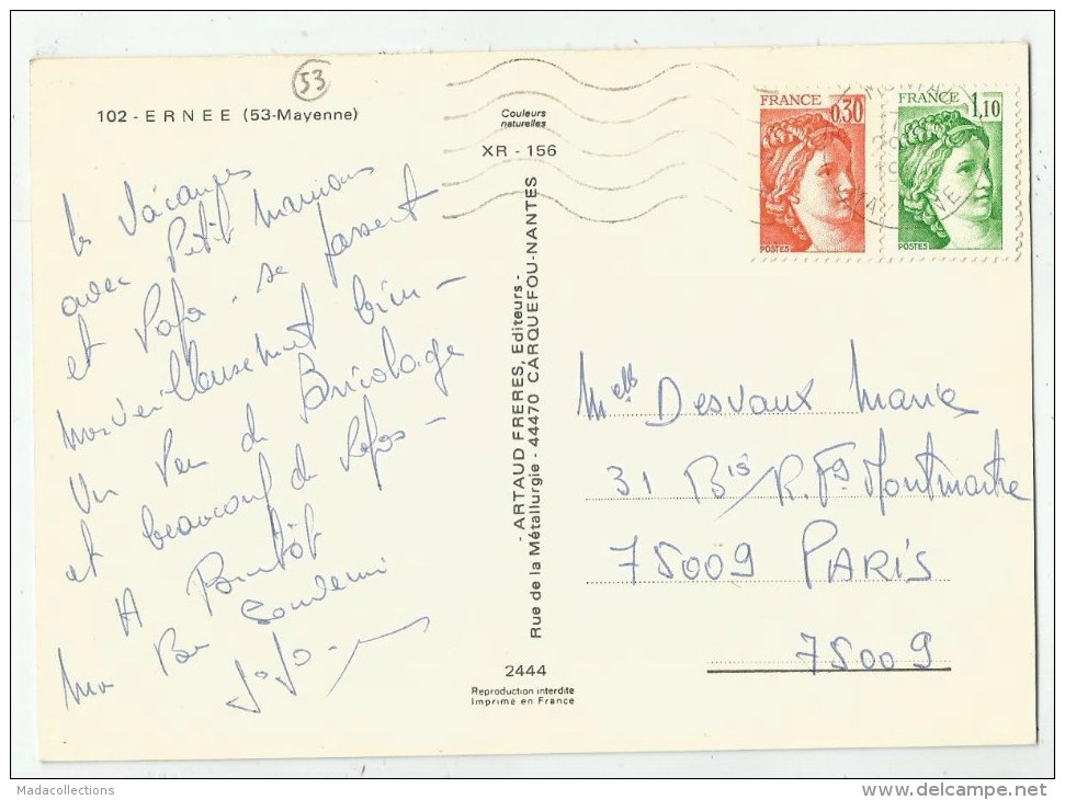Ernée (53.Mayenne) Multi Vues - Ernee