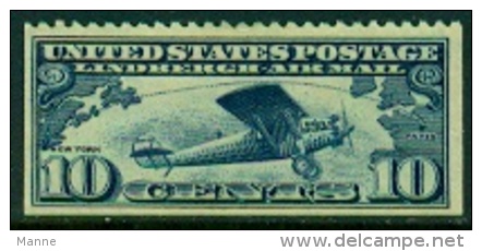 -USA-1927-"Lindbergh Airmail" (*) - 1b. 1918-1940 Unused