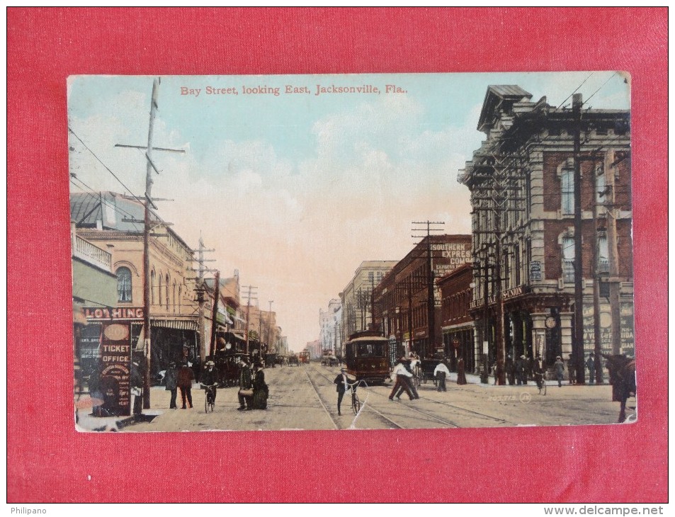 - Florida>    Jacksonville      Bay Street ---      ----ref 1790 - Jacksonville