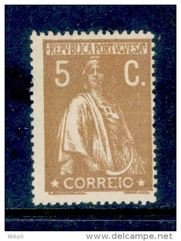 Portugal - 1917 Ceres 5 C (Perf. 15 X 14) - Af. 227 - No Gum - Nuevos