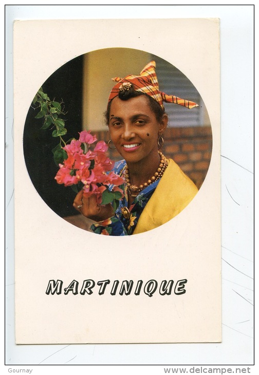 Martinique : Martiniquaise En Costume Local (folklore Traditions) (n°85 Rose Rosette) - Other & Unclassified